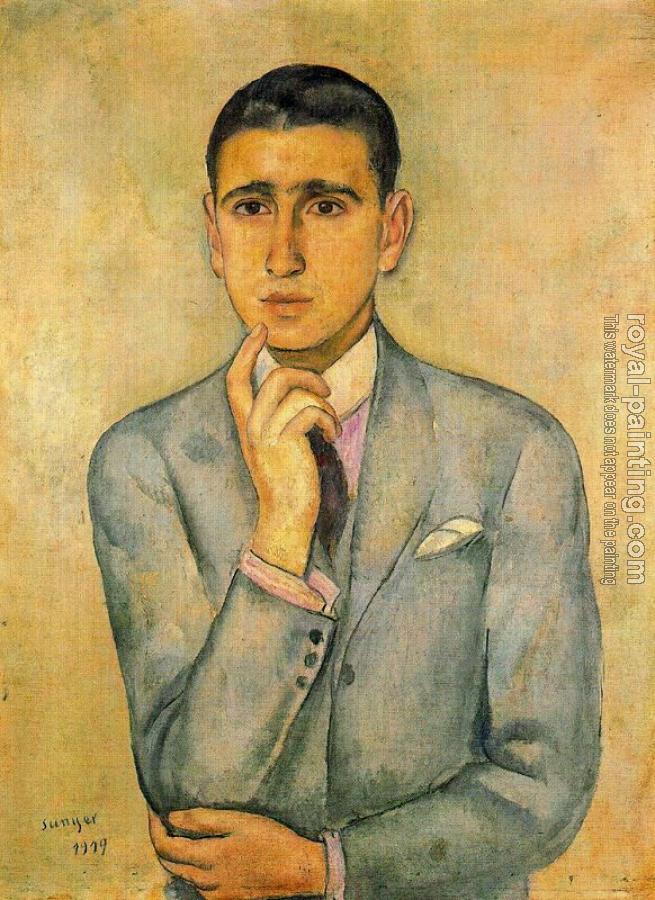 Joaquim Sunyer De Miro : Portrait of a Man